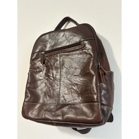 Jack Georges Other - Jack Georges Voyager Brown Leather Convertible Messenger Bag to Backpack. Pre-ow